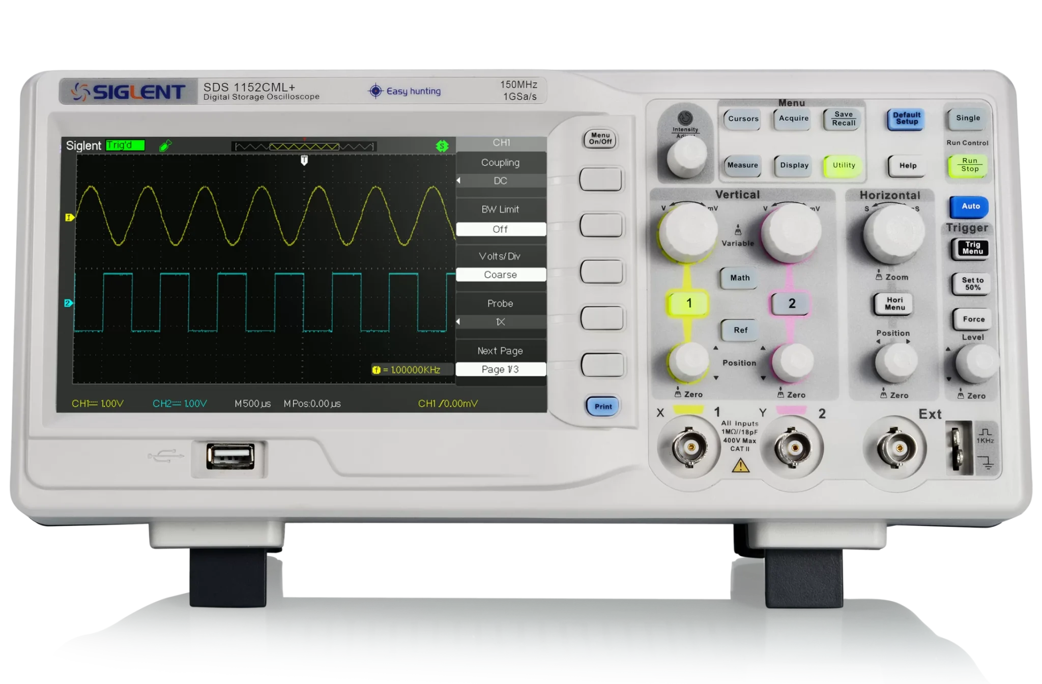 SDS1000CML+ Series Digital Storage Oscilloscopes
