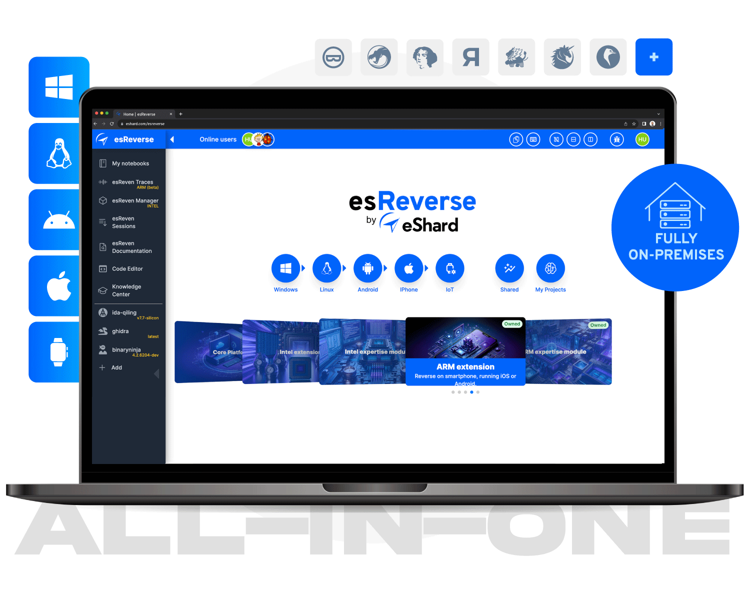 esReverse – Reverse Engineering Without Limits