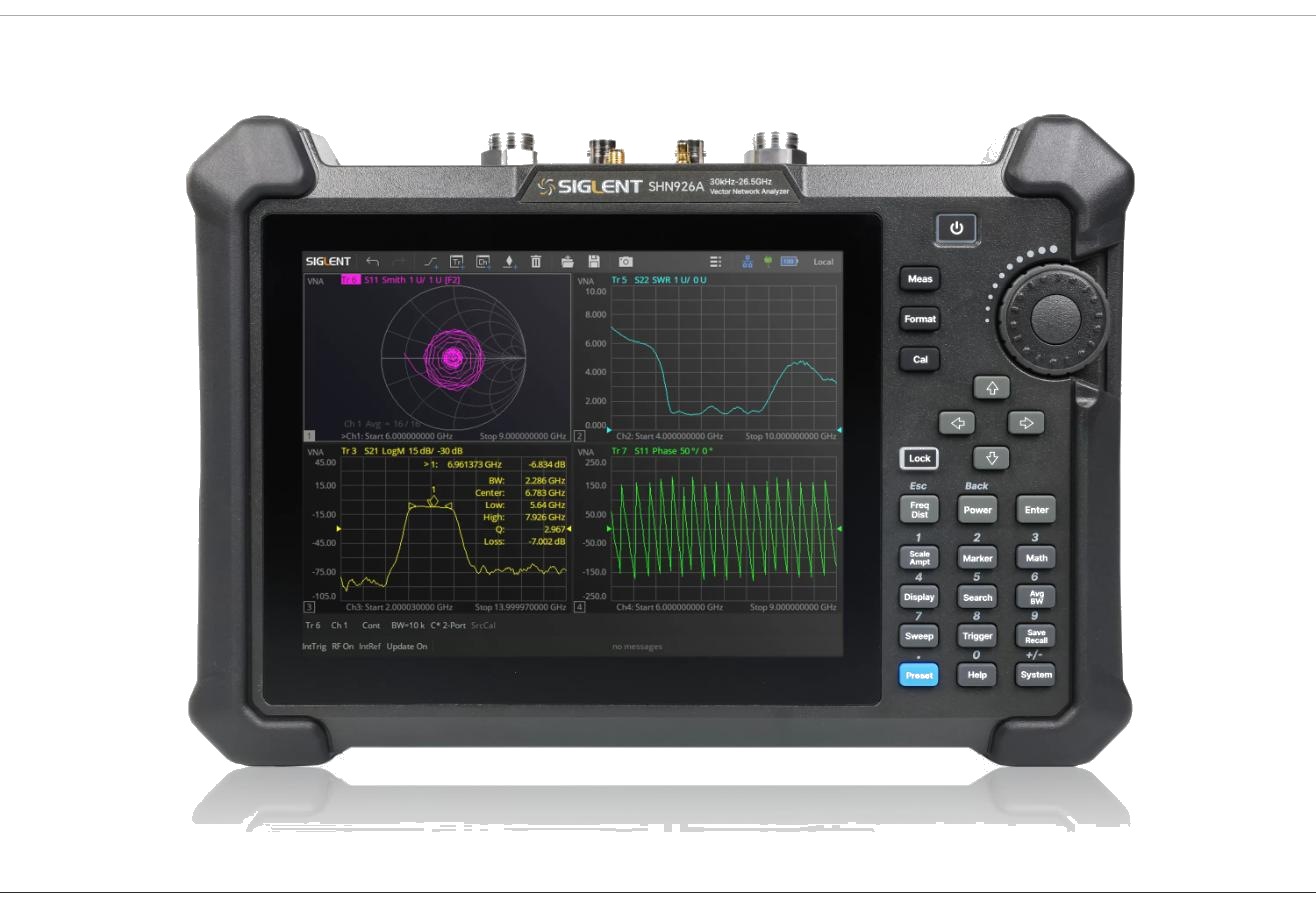 SHN900A Series Handheld Vector Network Analyzer