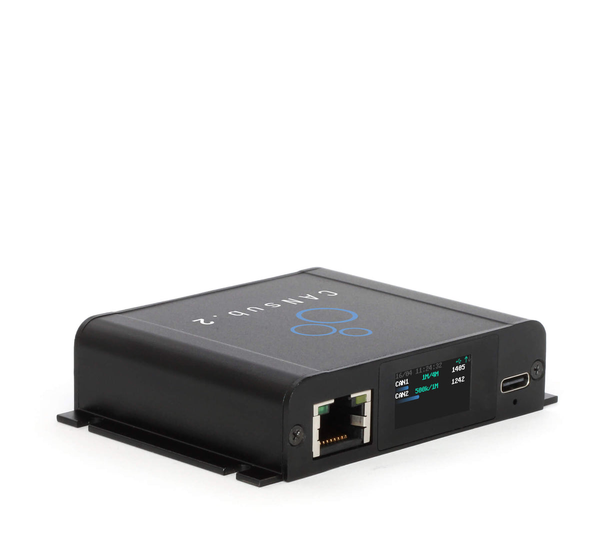 CANsub.2: 2 x CAN FD Interface (USB + Ethernet)
