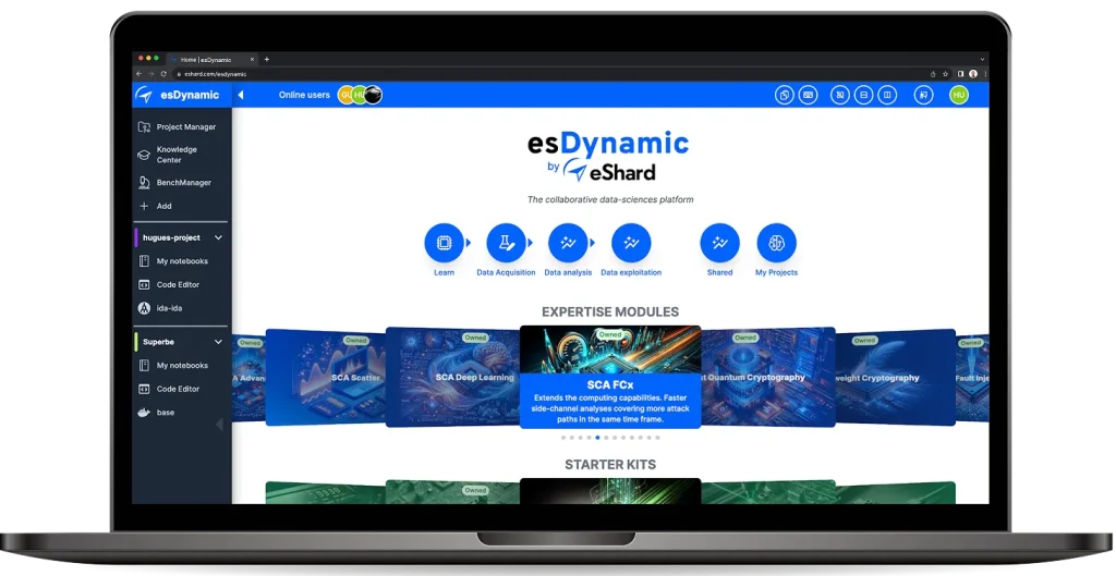 esDynamic hardware security platform by eShard