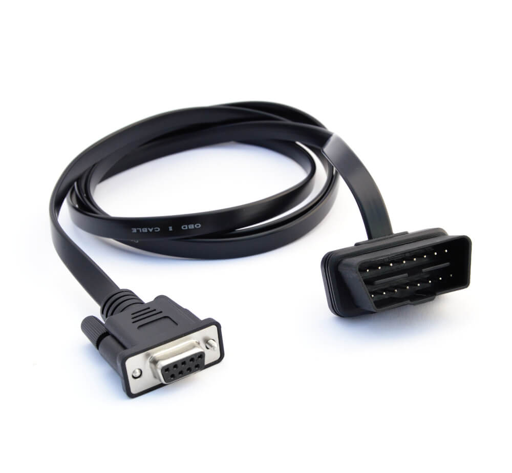 OBD2-to-DB9 Adapter Cable (Cars, Trucks, Buses)
