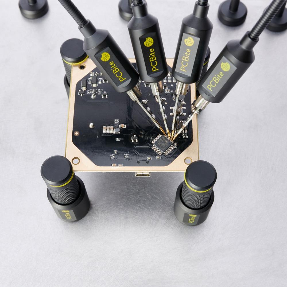 Sensepeek 4x SP10 Probes With Test Wires (PCBITE-4005)