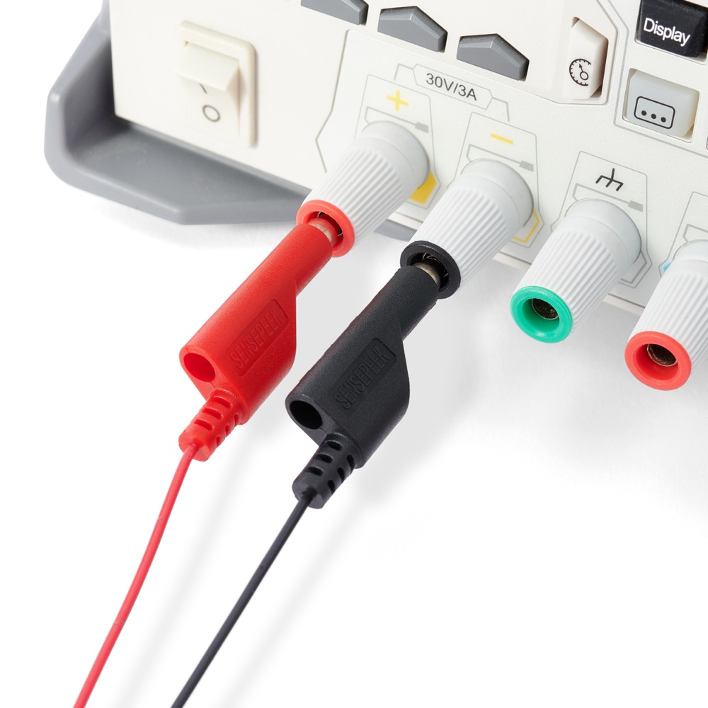 Sensepeek 2x SP10 Probes For DMM (Red/Black) (PCBITE-4011)