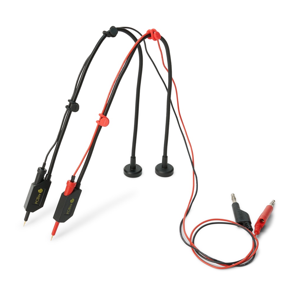 Sensepeek 2x SQ10 Probes For DMM (Red/Black) (PCBITE-6011)
